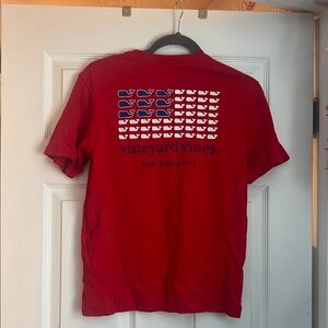 Vineyard Vines Red boys  Shirt